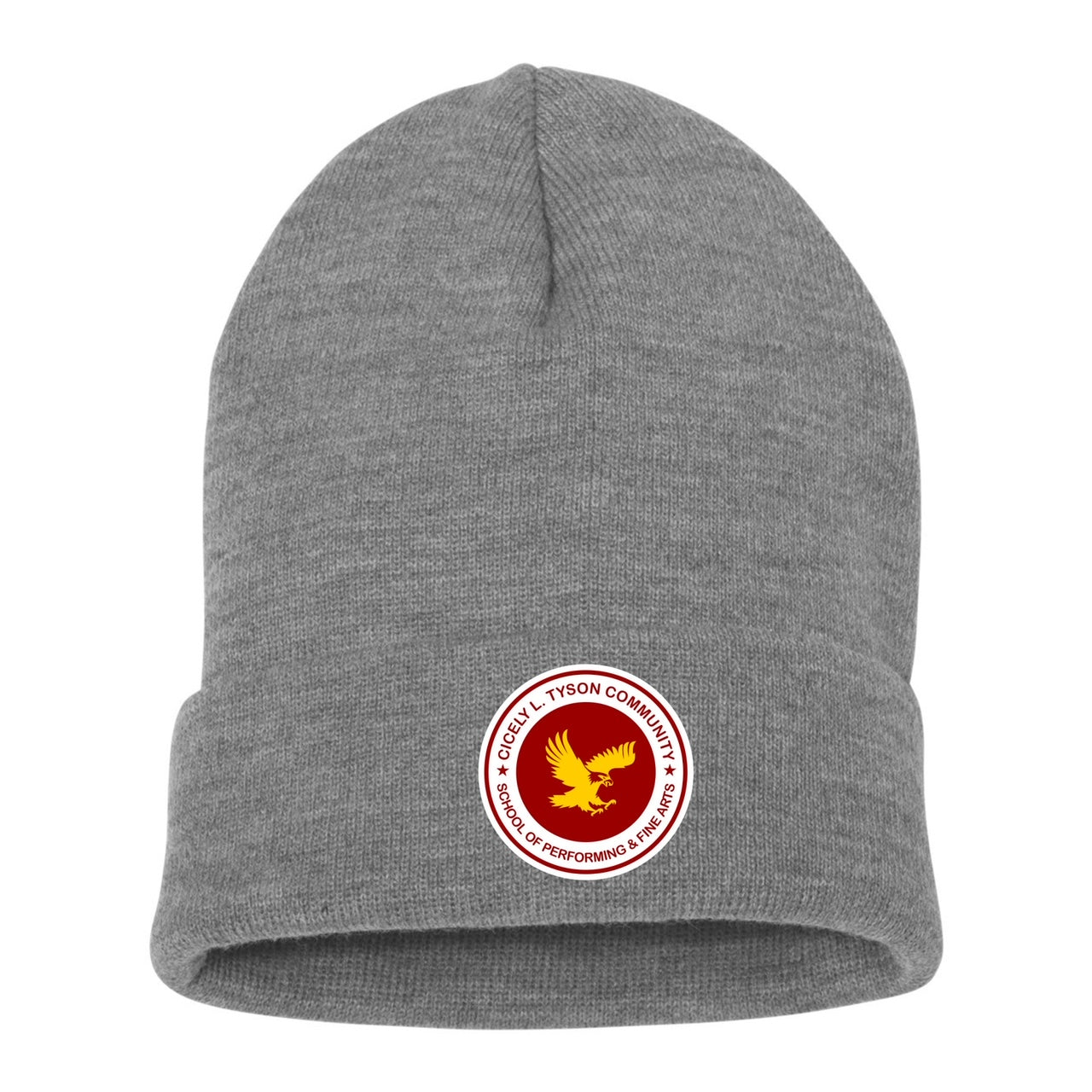 Cicely Tyson Embroidered Beanie - Grey