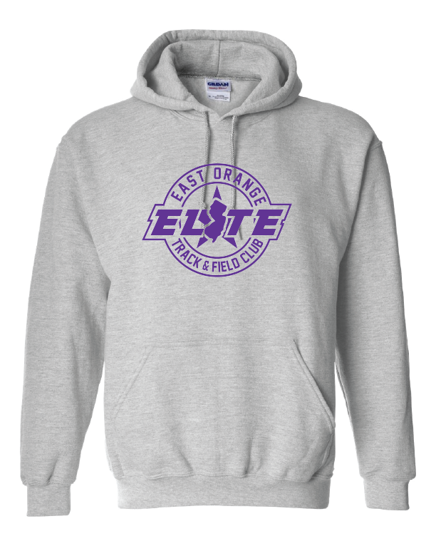 East Orange Track Hooded Sweatshirt - Grey
