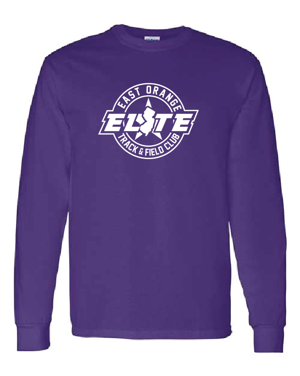 East Orange Track L/S T-Shirt - Purple