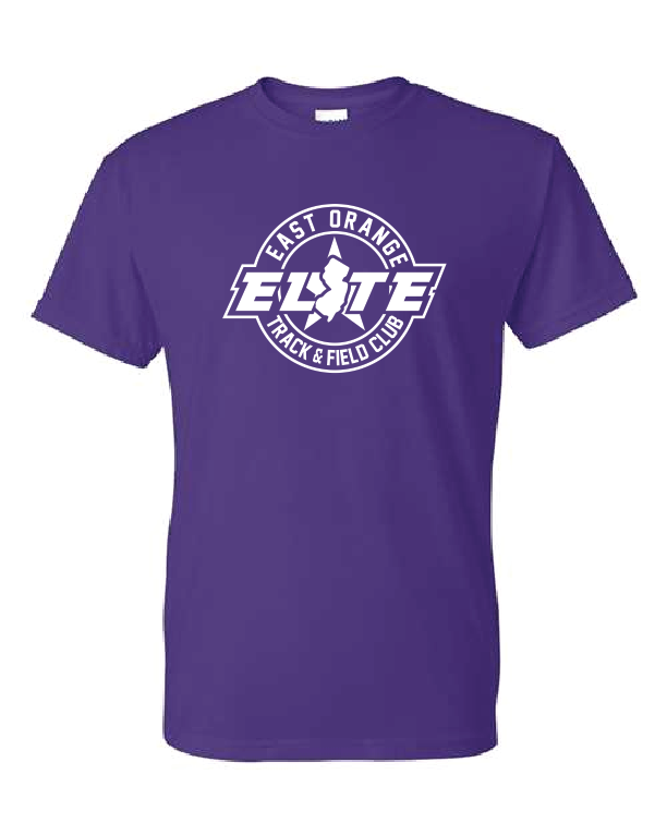 East Orange Track T-shirt - Purple