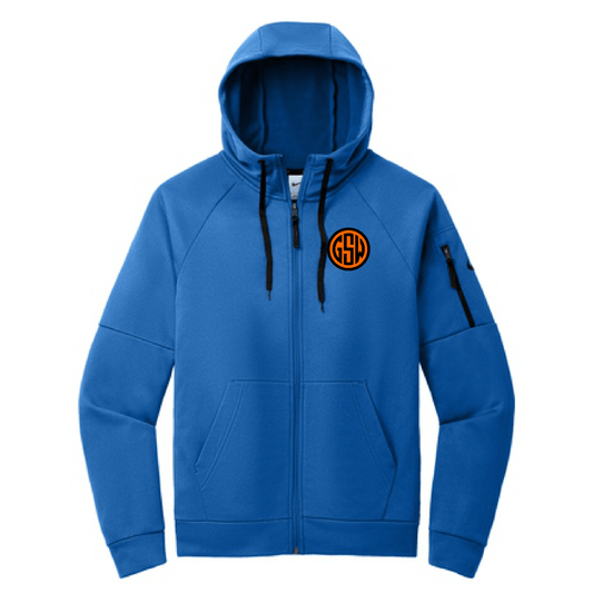 Nike Therma-FIT Pocket Full-Zip Fleece Hoodie - GSW Winter 2023 WARRIORS