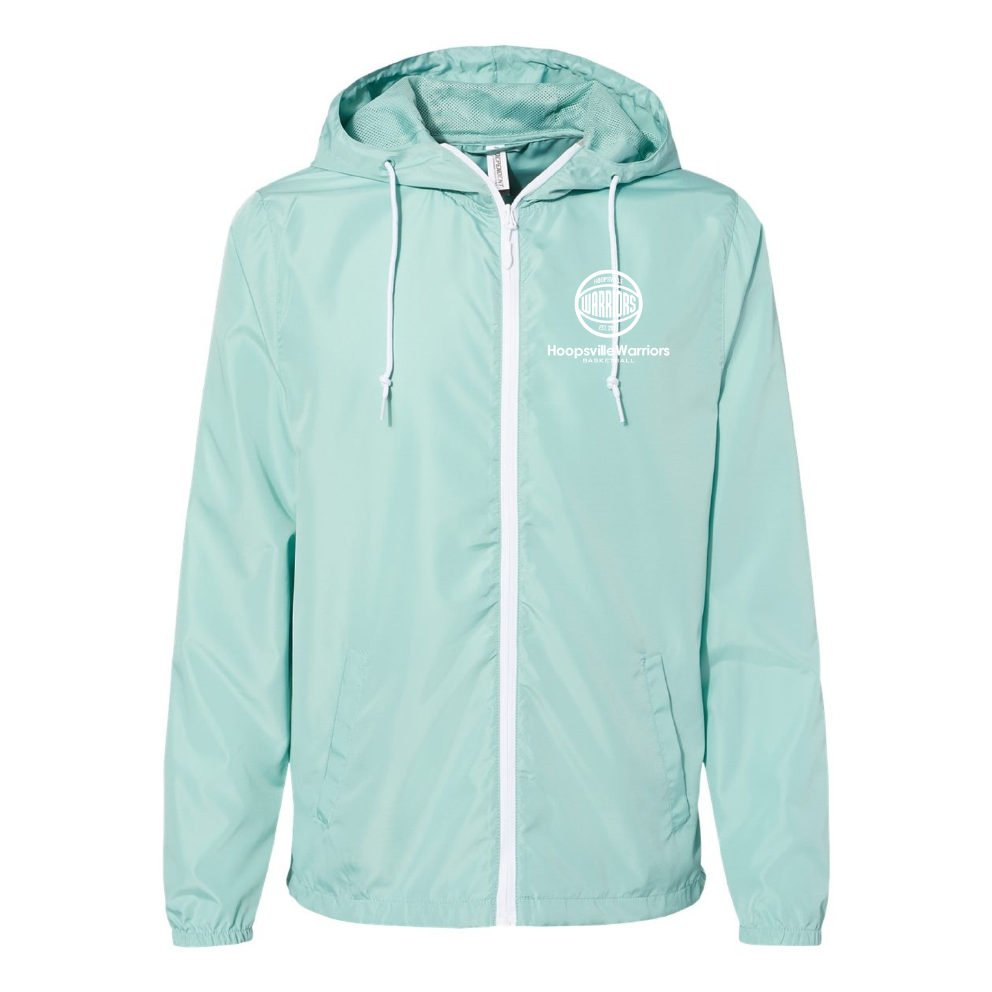 Hoopsville Warriors Lightweight Windbreaker Full-Zip Jacket