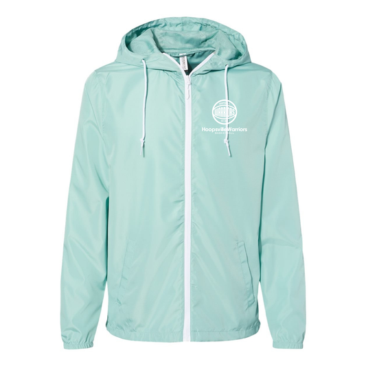 Hoopsville Warriors Lightweight Windbreaker Full-Zip Jacket