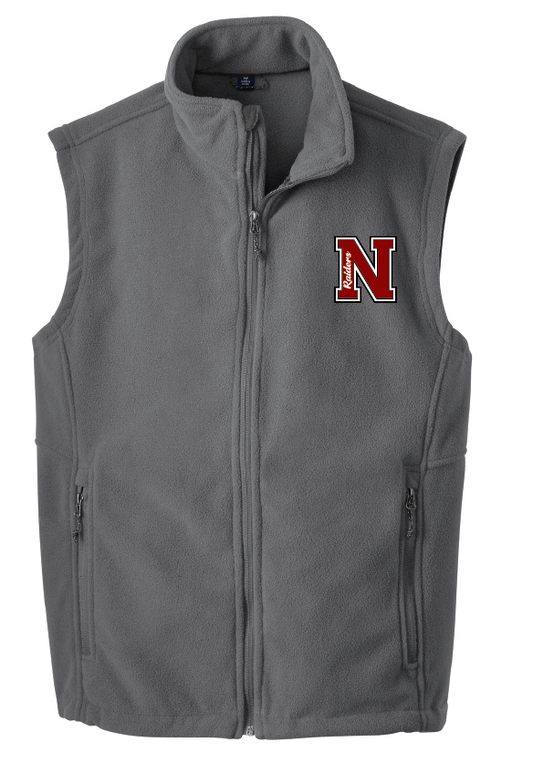 JHWMS Varsity N Fleece Vest Embroidered - Grey