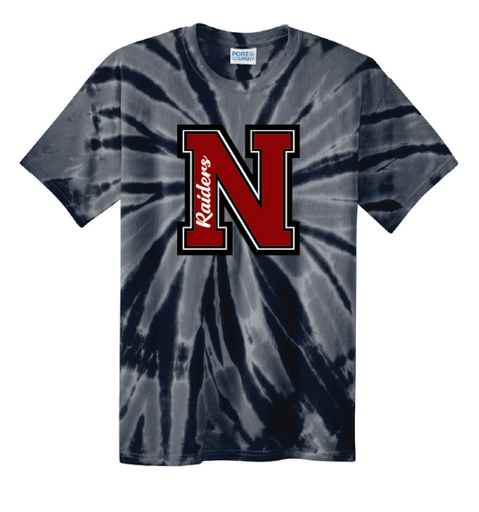 JHWMS Varsity N Tie-Dye Tee - Black