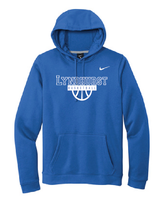 Lyndhurst Basketball Nike Club Fleece Hoody - Royal