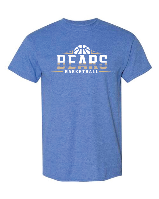 Lyndhurst Basketball Bears - T-shirt - Heather Royal
