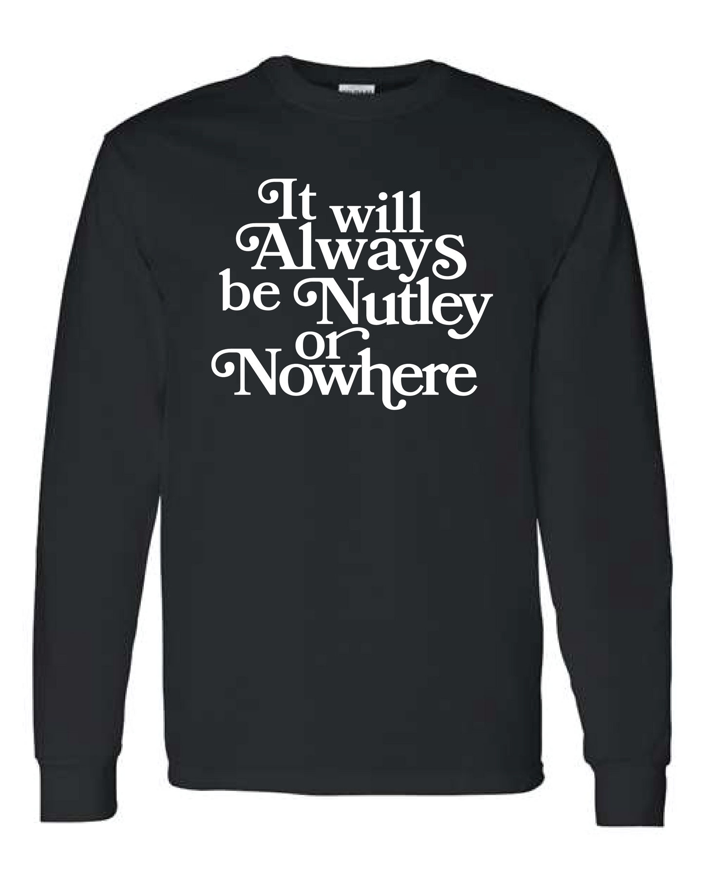 Nutley or Nowhere L/S T-shirt Black Radcliffe