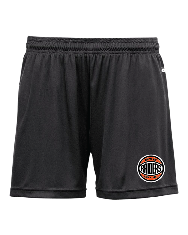 Nutley Raiders Basketball Shorts - Black