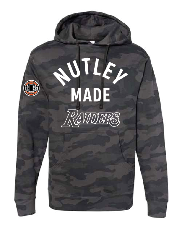 Nutley Made Hooded Sweatshirt - Black Camo