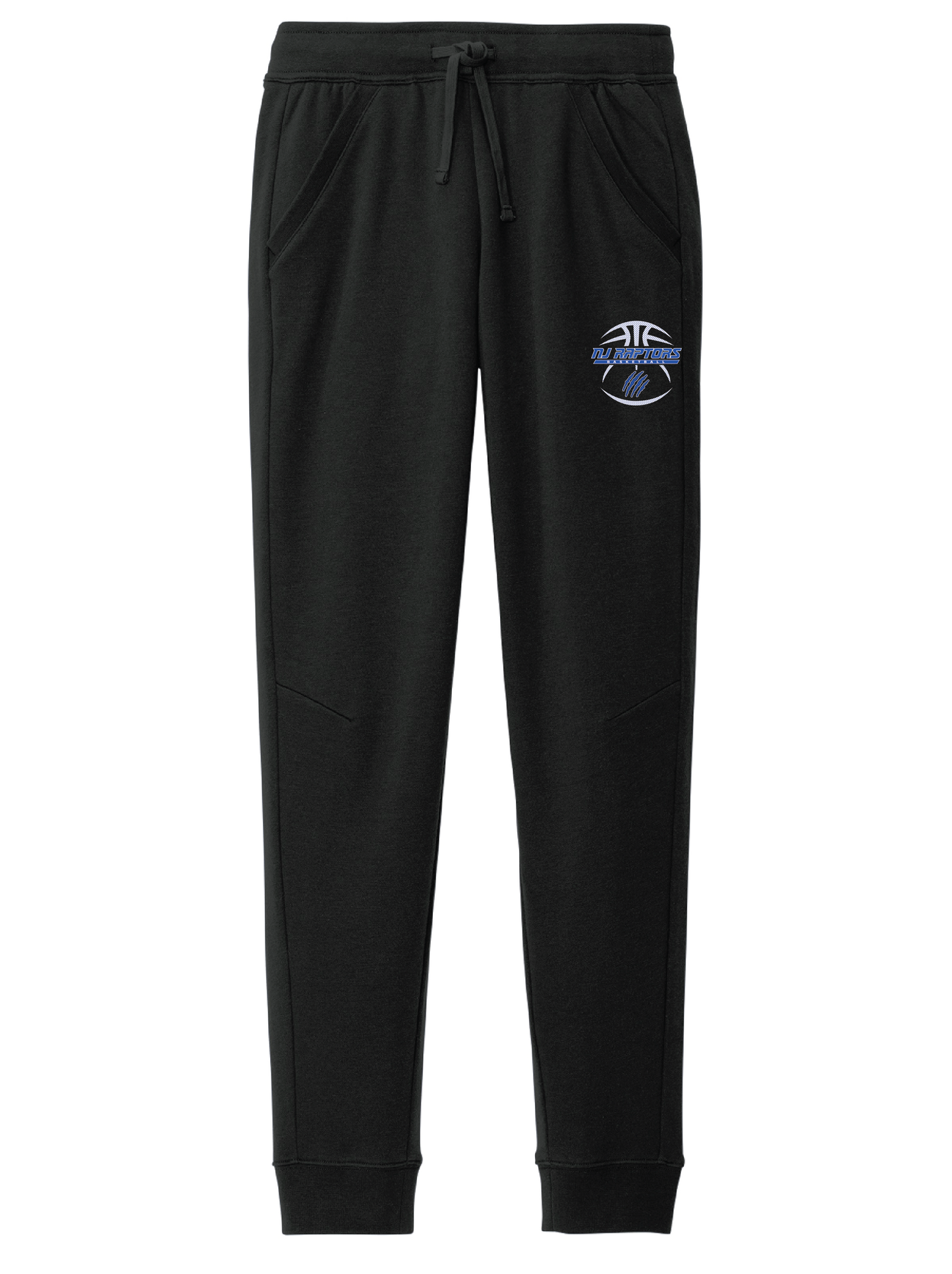 NJ Raptors Basketball Fleece Jogger Black