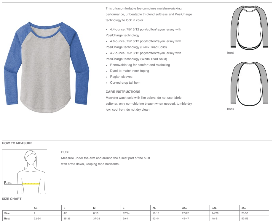 JHWMS Mom Friends Scoop Neck Raglan L/S Tee - Pink Grey