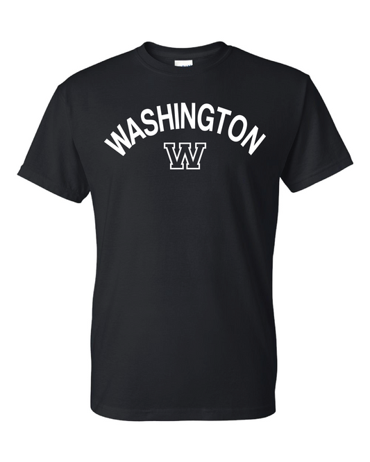 Washington Arc Logo T-shirt Black