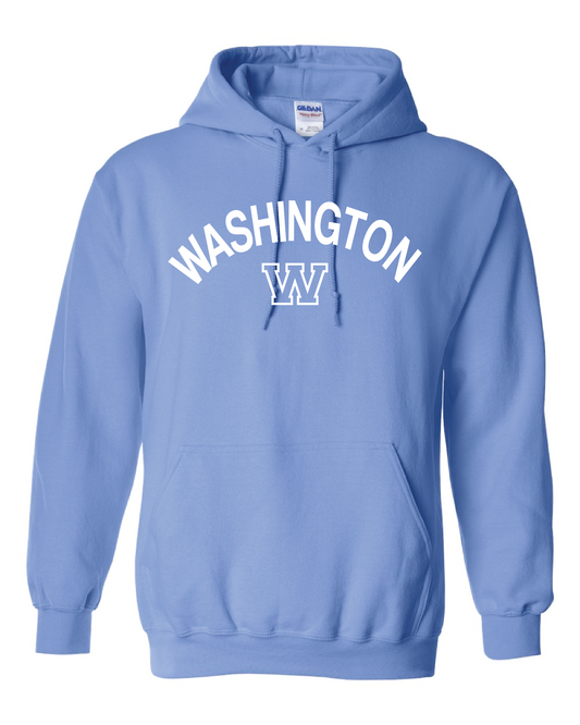 Washington Arc Logo Hooded Sweatshirt Carolina