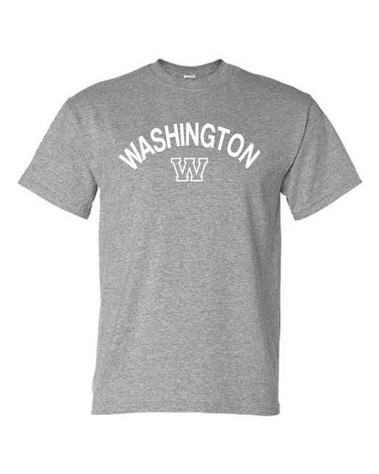Washington Arc Logo T-shirt Grey