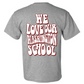 We Love Our Washington School T-shirt Grey