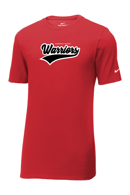 Garden State Warriors Nike Dri-FIT Cotton/Poly Tee Brilliant Gym Red