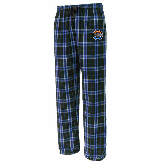 BLACK AND ROYAL GSW SPRING 2023 PAJAMA PANTS