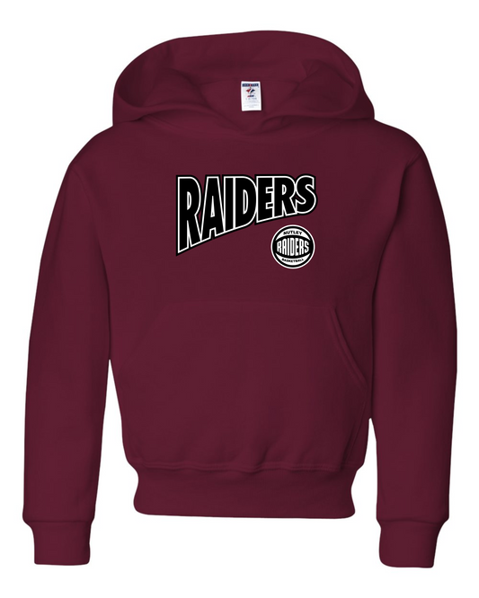Nutley Raiders Basketball Hooded Sweatshirt - Maroon