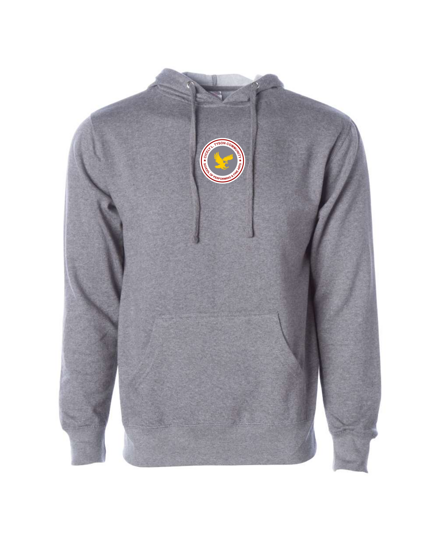 Cicely Tyson Midweight Hooded Sweatshirt - Gunmetal Heather