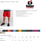 NJ Raptors Basketball Shorts - Black