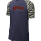 JHWMS Arc Logo Drift Camo Colorblock Tee - Navy