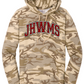 JHWMS Arc Logo Core Fleece Camo Pullover Hooded Sweatshirt - Dessert Camo