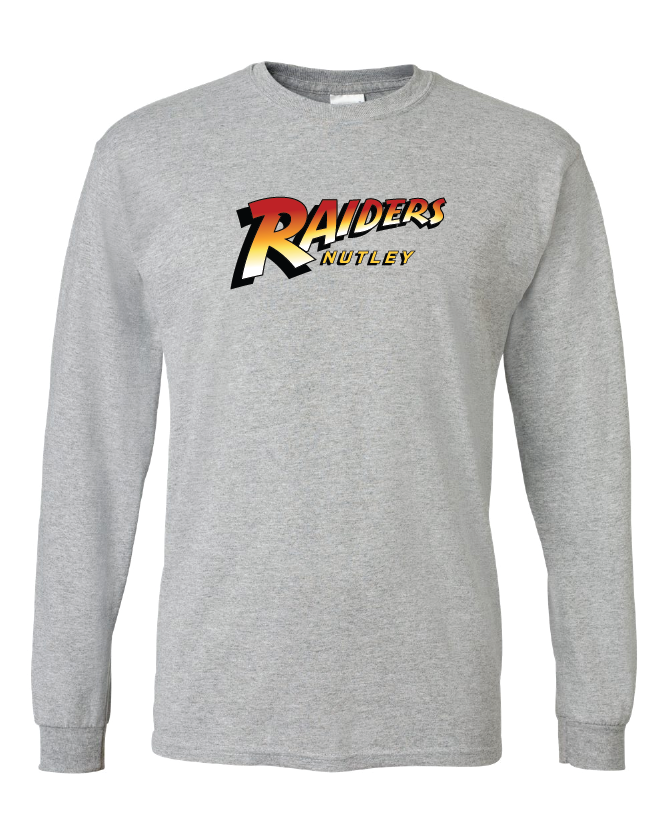 Nutley Raiders Ark - L/S T-shirt - Grey