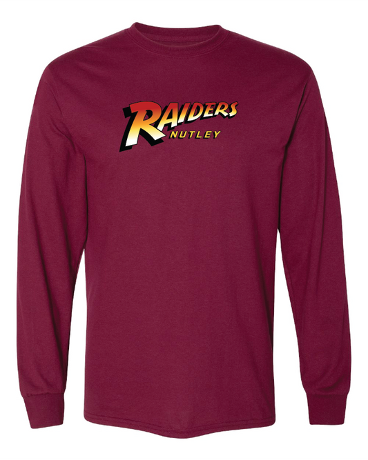 Nutley Raiders Ark - L/S T-shirt - Maroon