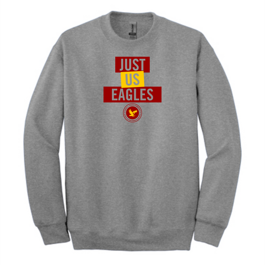 Cicely Tyson Just Us Eagles Crewneck Sweatshirt - Grey