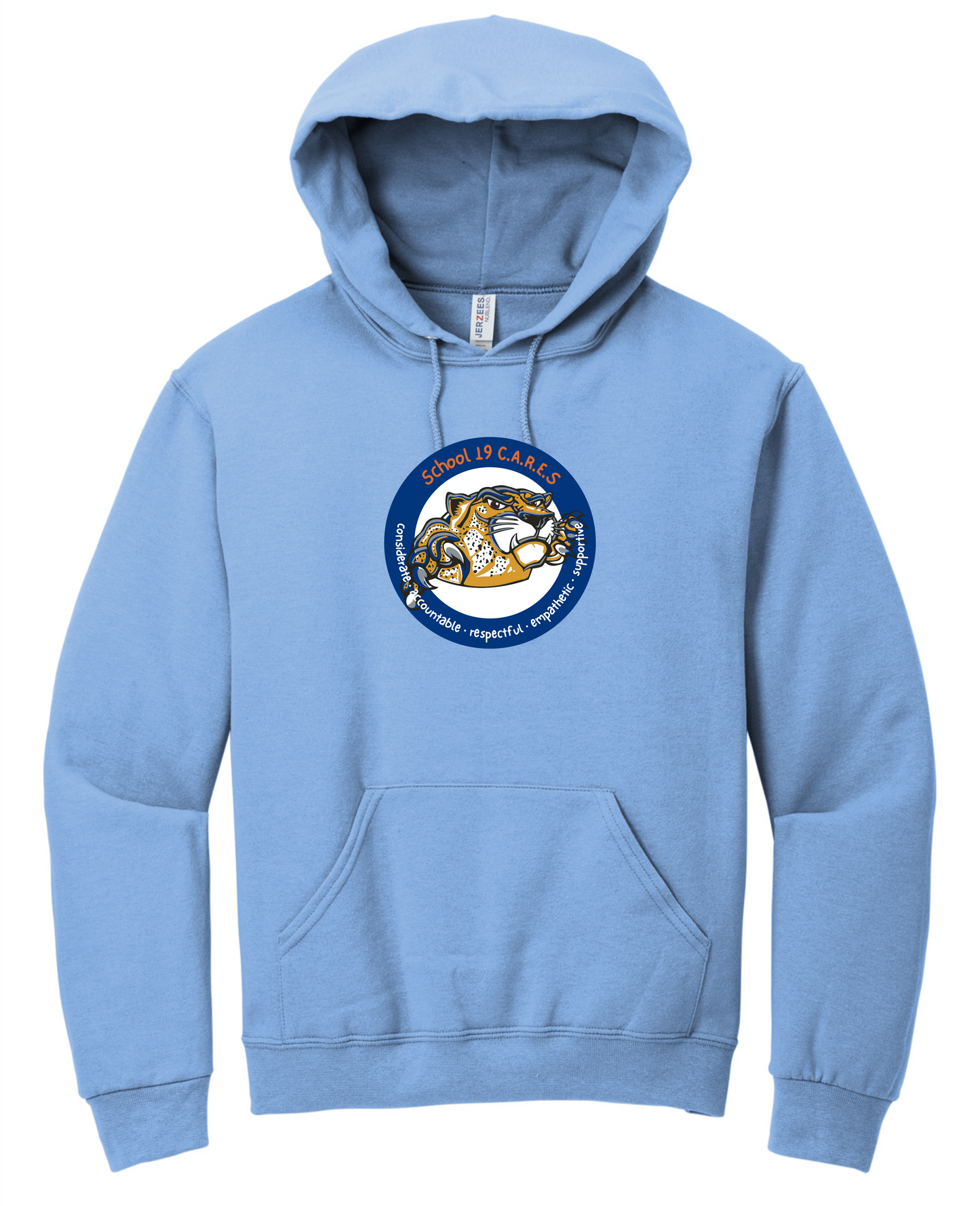 Jerzees® - NuBlend® Pullover Hooded Sweatshirt 996M - Light Blue