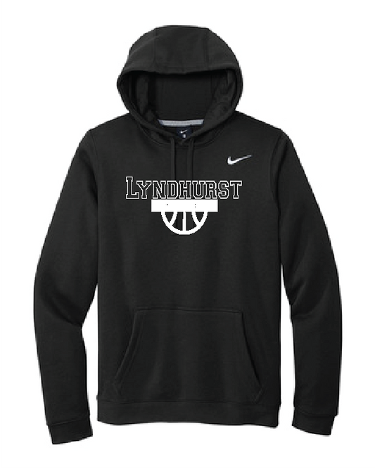 Lyndhurst Basketball Nike Club Fleece Hoody - Black