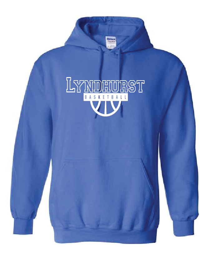 Lyndhurst Basketball Hooded Sweatshirt - Royal