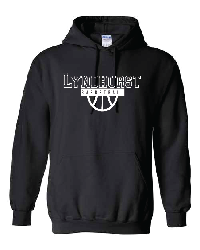 Lyndhurst Basketball Hooded Sweatshirt - Black