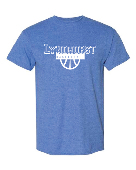Lyndhurst Basketball - T-shirt - Heather Royal