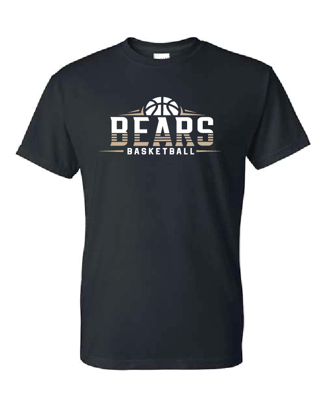Lyndhurst Basketball Bears - T-shirt - Black