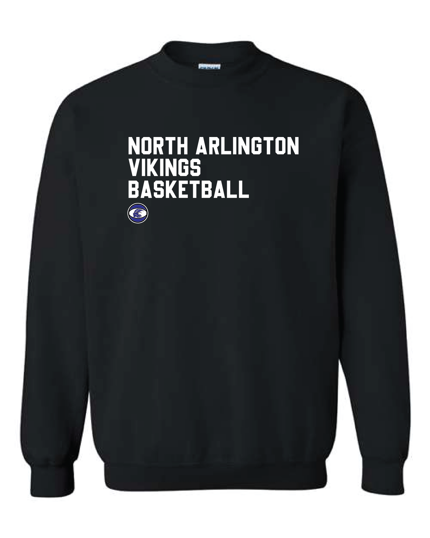 North Arlington Basketball Crewneck - Black