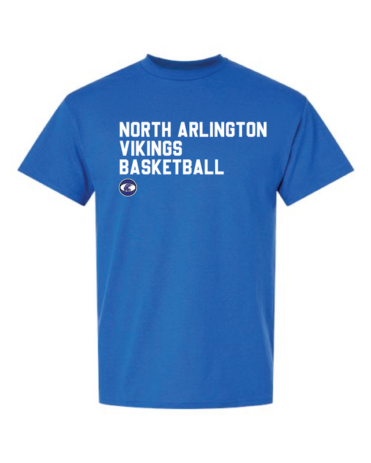 North Arlington Basketball - T Shirt - Royal