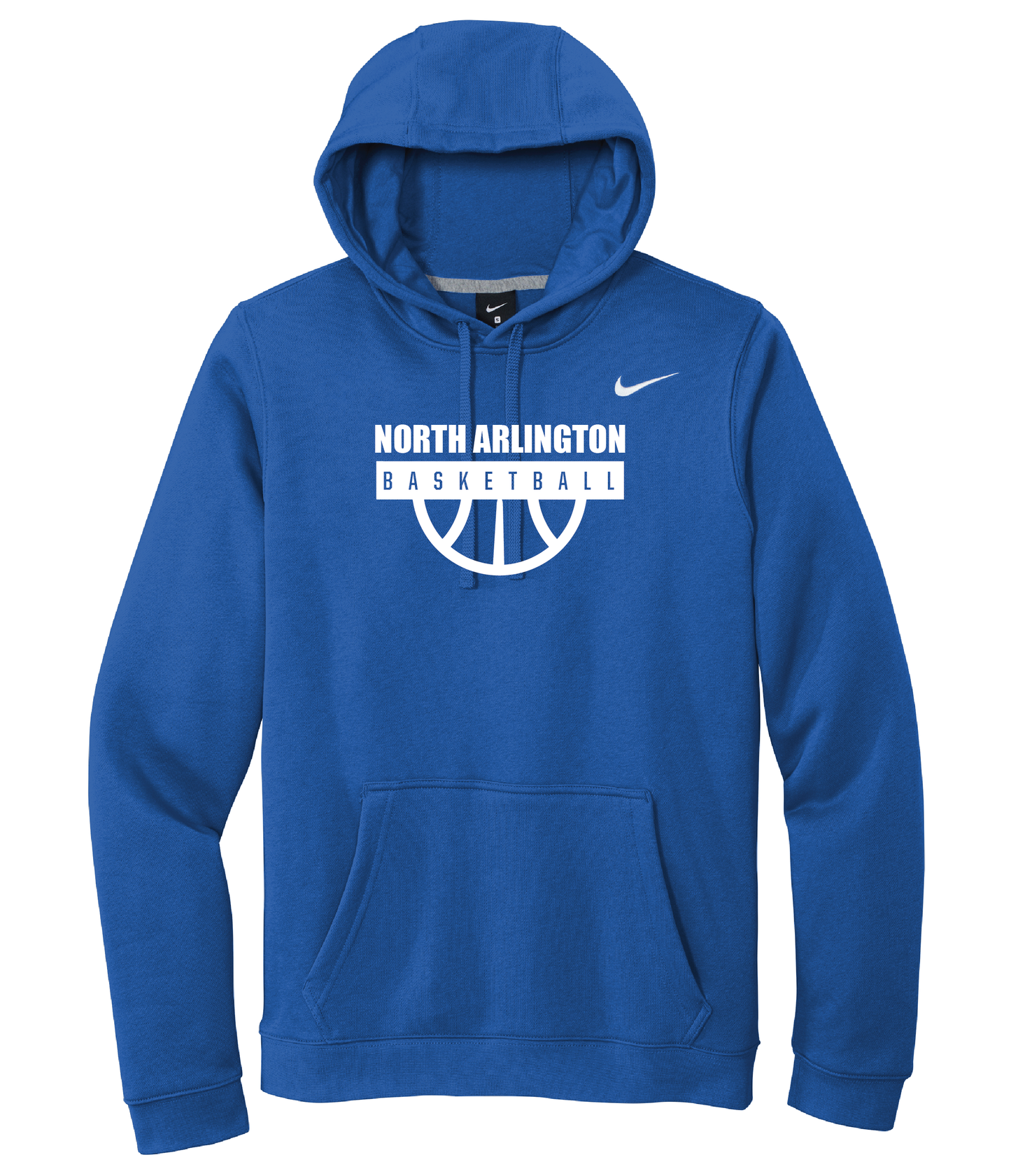 North Arlington Court Nike Club Fleece Hoody - Blue