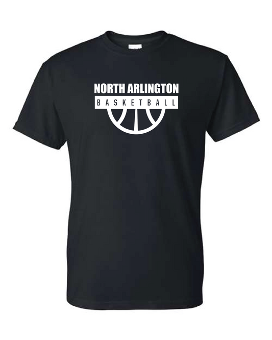 North Arlington Court Basketball - T Shirt - Black