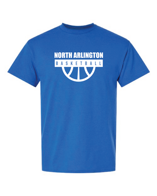 North Arlington Court Basketball - T Shirt - Royal