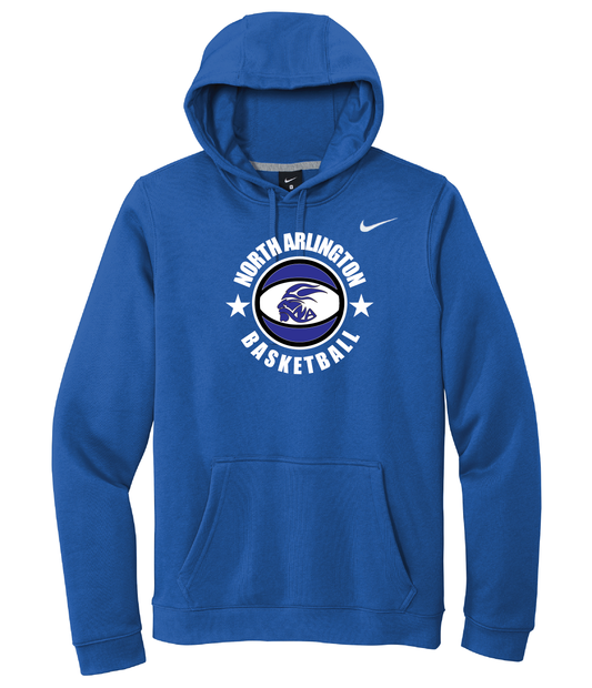 North Arlington Roundball Nike Club Fleece Hoody - Blue