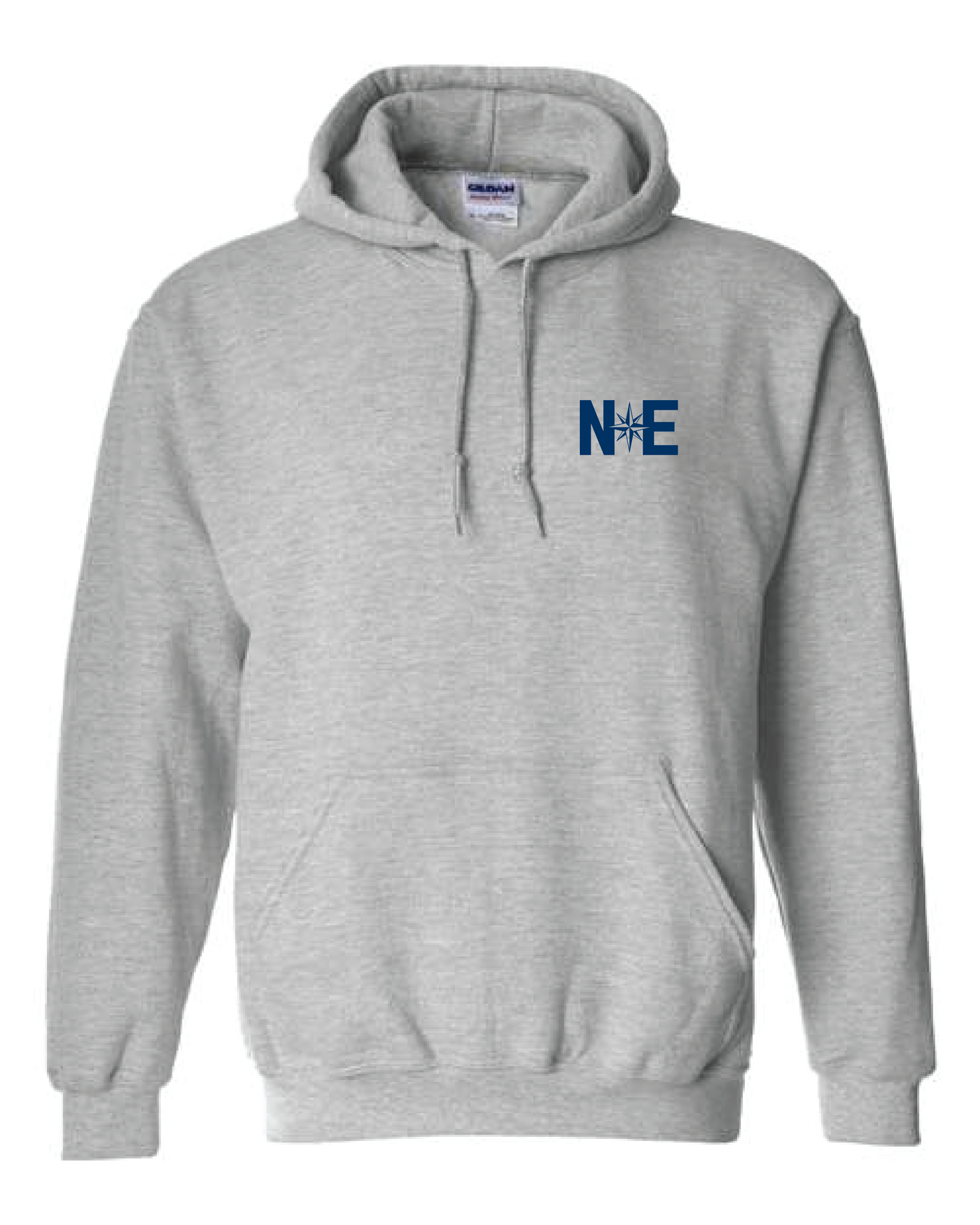 Northeast Double Sided Hooded Sweatshirt - Grey