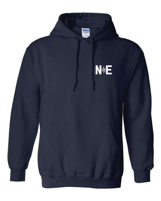 Northeast Double Sided Hooded Sweatshirt - Navy