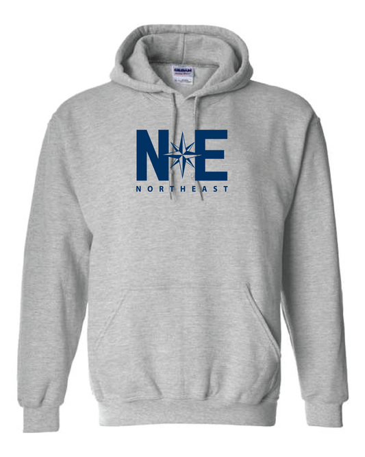 Northeast Hooded Sweatshirt - Grey