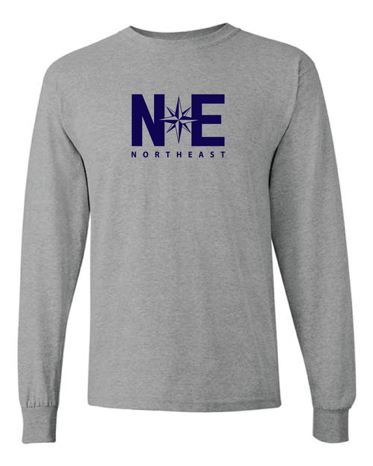 Northeast L/S T-shirt - Grey