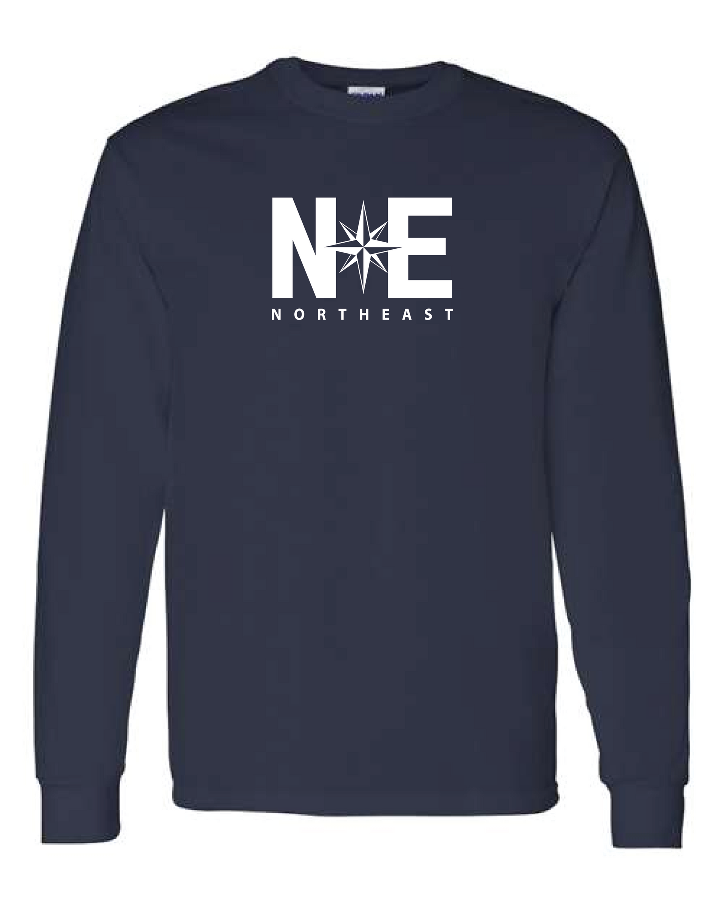 Northeast L/S T-shirt - Navy