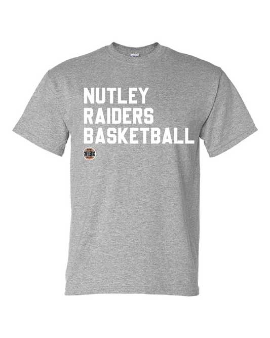 Nutley Basketball T-shirt - Grey
