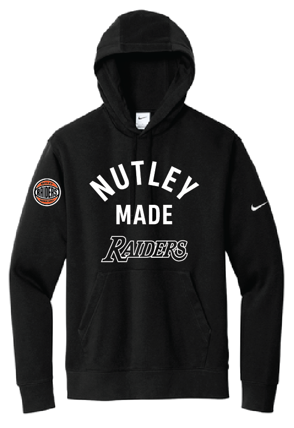 Nutley Made Nike Club Fleece Hooded Sweatshirt - Black