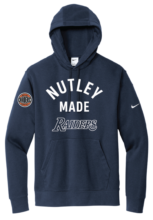 Nutley Made Nike Club Fleece Hooded Sweatshirt - Navy